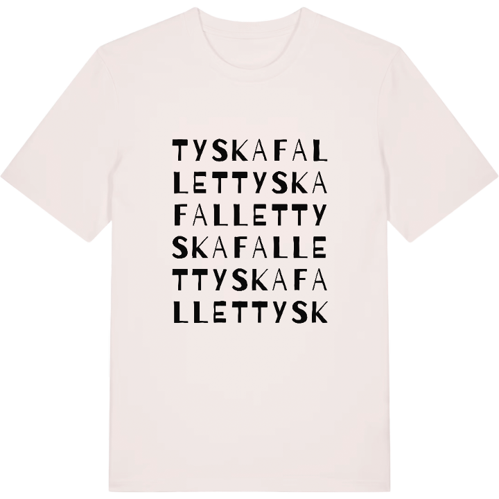 Tyskafallet ordlek t-shirt – t-shirt från PinShirt