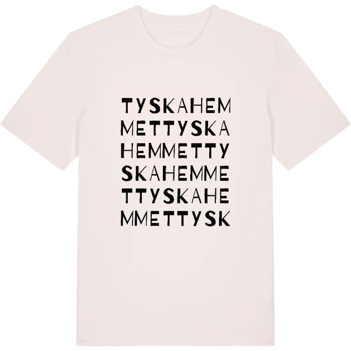 Tyskahemmet ordlek t-shirt – t-shirt från PinShirt