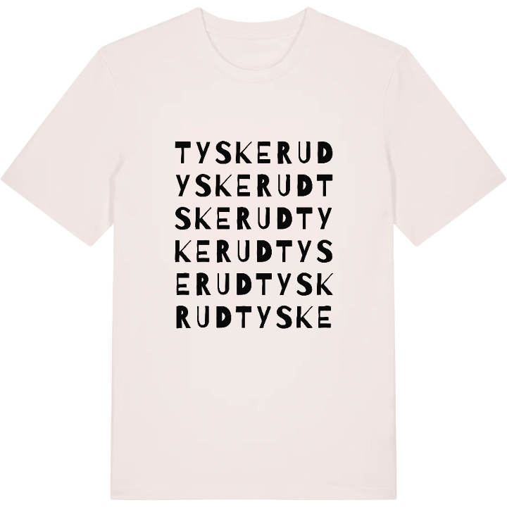 Tyskerud ordlek t-shirt – t-shirt från PinShirt