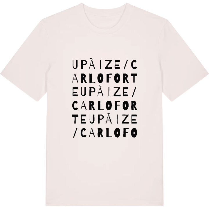 U Pàize/Carloforte ordlek t-shirt – t-shirt från PinShirt