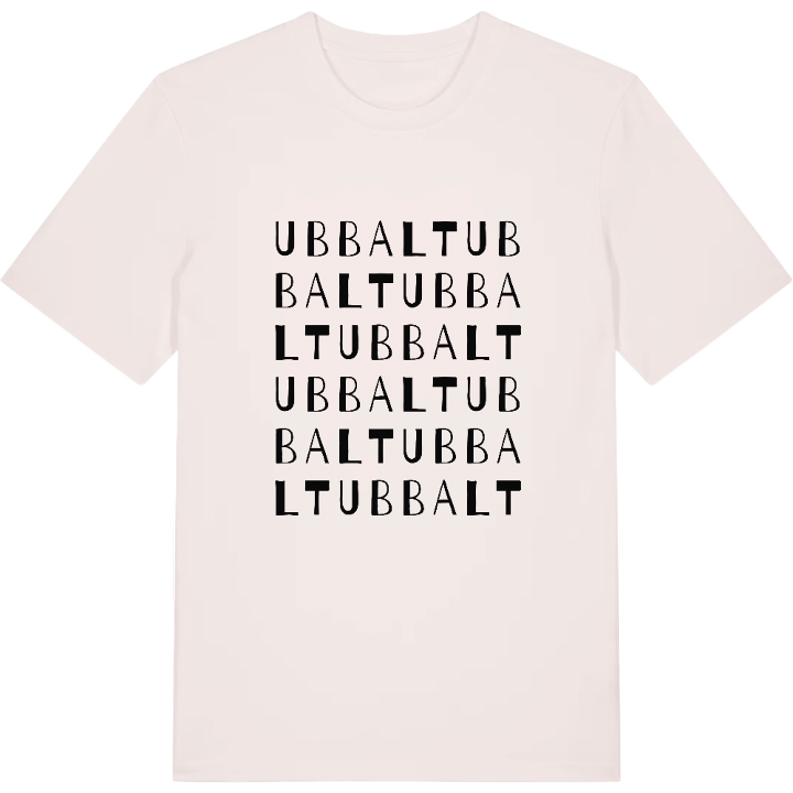 Ubbalt ordlek t-shirt – t-shirt från PinShirt