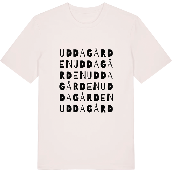 Uddagården ordlek t-shirt – t-shirt från PinShirt
