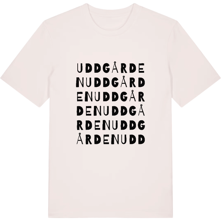 Uddgården ordlek t-shirt – t-shirt från PinShirt