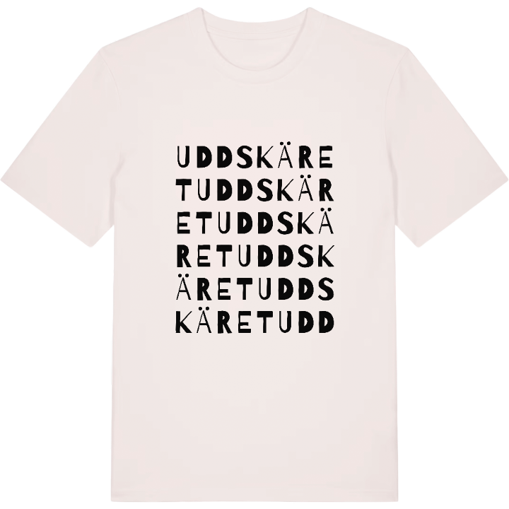 Uddskäret ordlek t-shirt – t-shirt från PinShirt