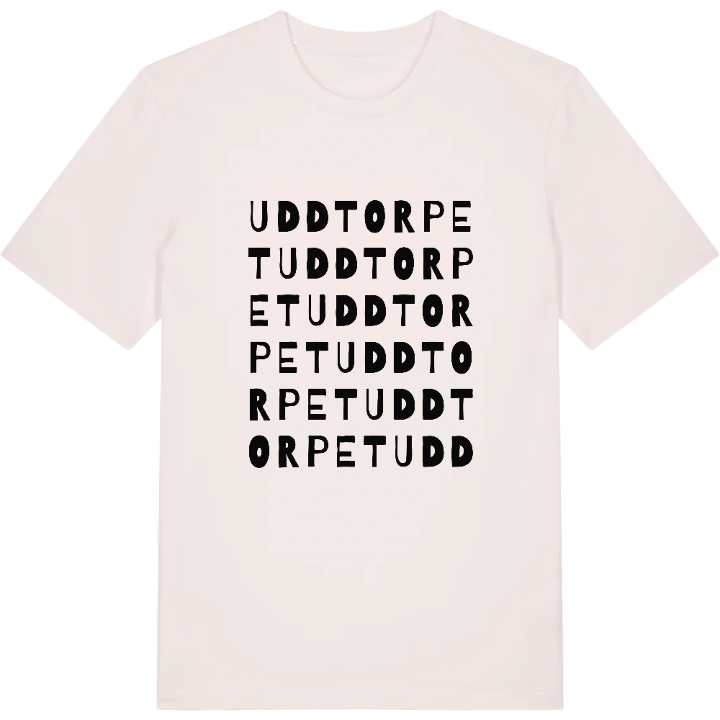 Uddtorpet ordlek t-shirt – t-shirt från PinShirt