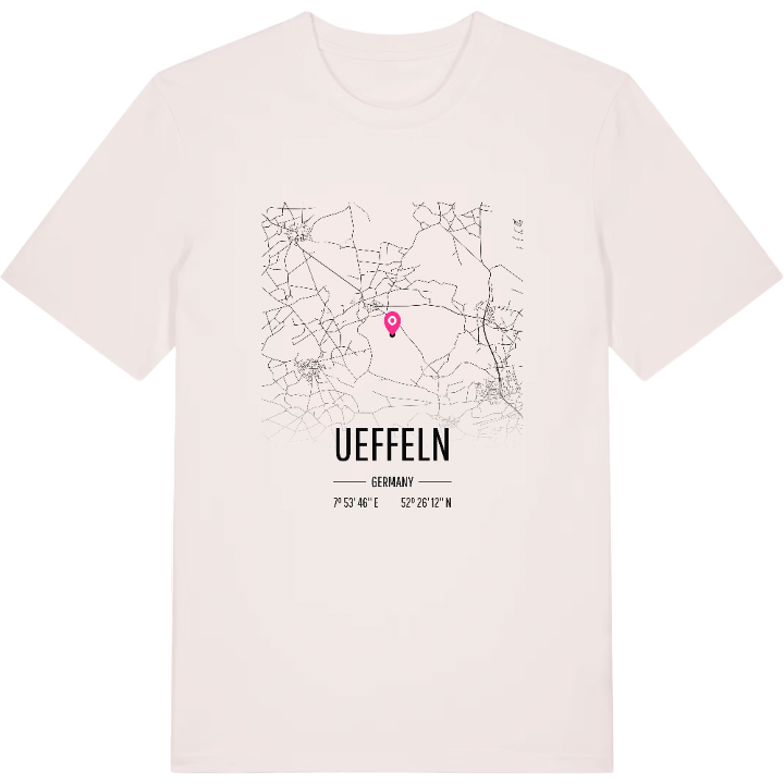Ueffeln karta t-shirt – t-shirt från PinShirt