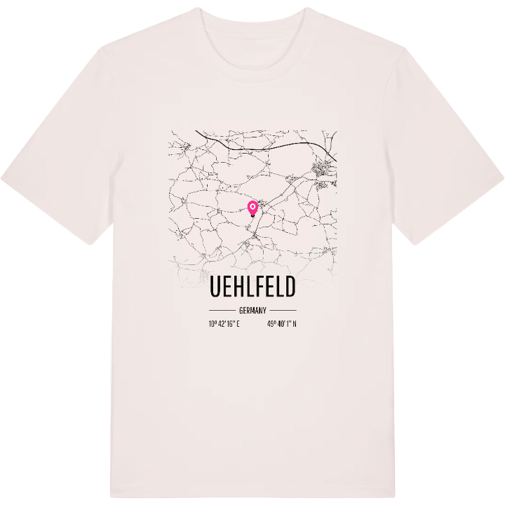 Uehlfeld karta t-shirt – t-shirt från PinShirt