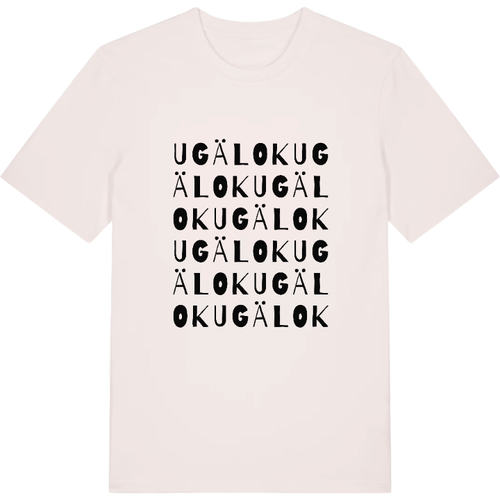 Ugälok ordlek t-shirt – t-shirt från PinShirt