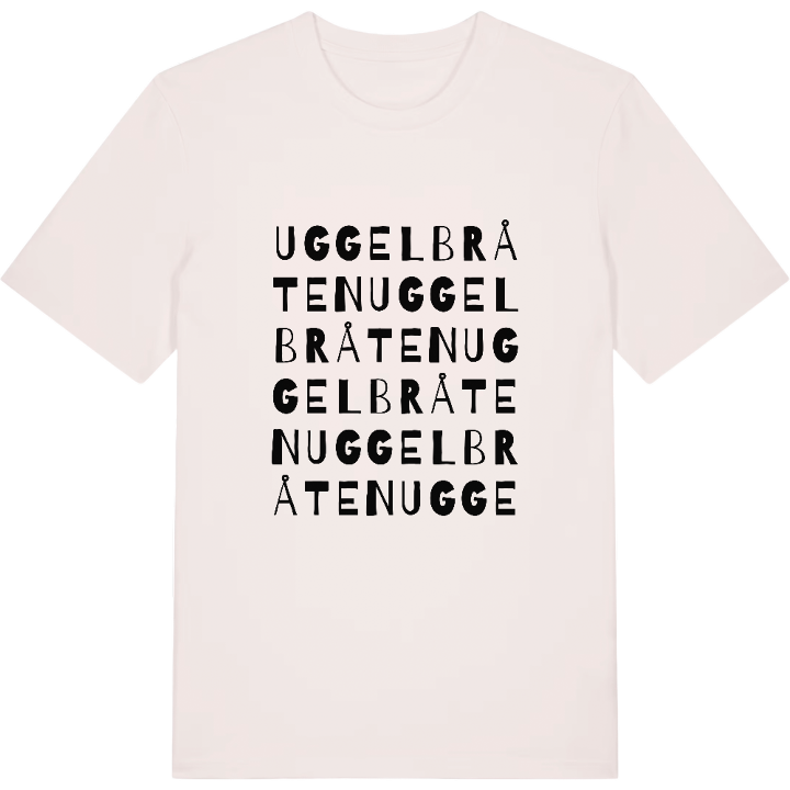 Uggelbråten ordlek t-shirt – t-shirt från PinShirt