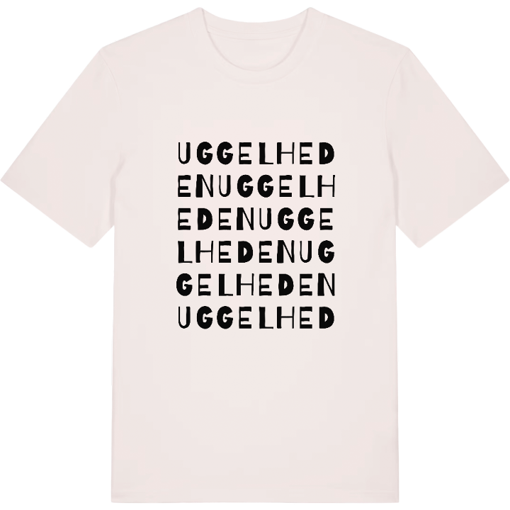 Uggelheden ordlek t-shirt – t-shirt från PinShirt