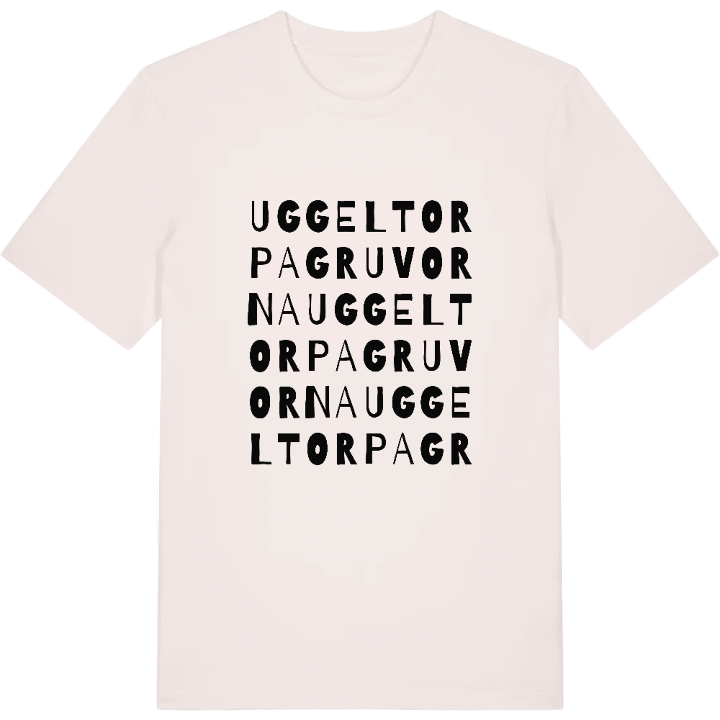 Uggeltorpagruvorna ordlek t-shirt – t-shirt från PinShirt