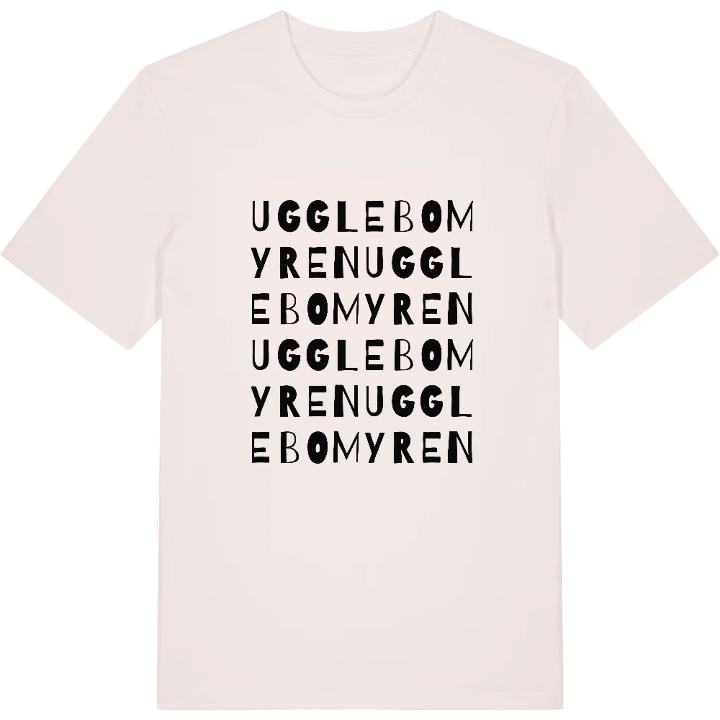 Ugglebomyren ordlek t-shirt – t-shirt från PinShirt
