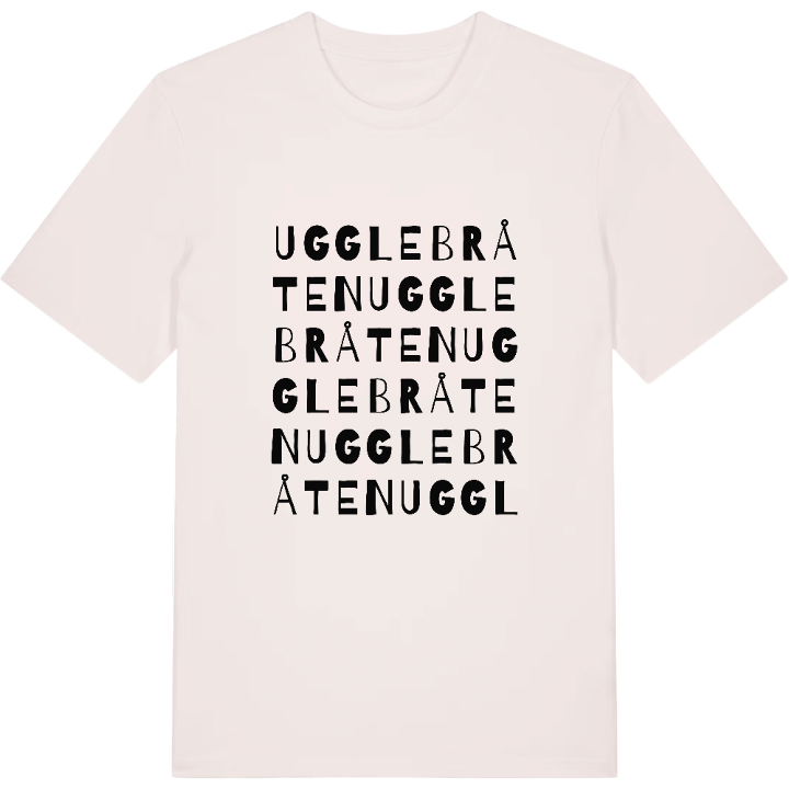 Ugglebråten ordlek t-shirt – t-shirt från PinShirt