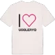 Jag älskar Uggleryd t-shirt stort tryck