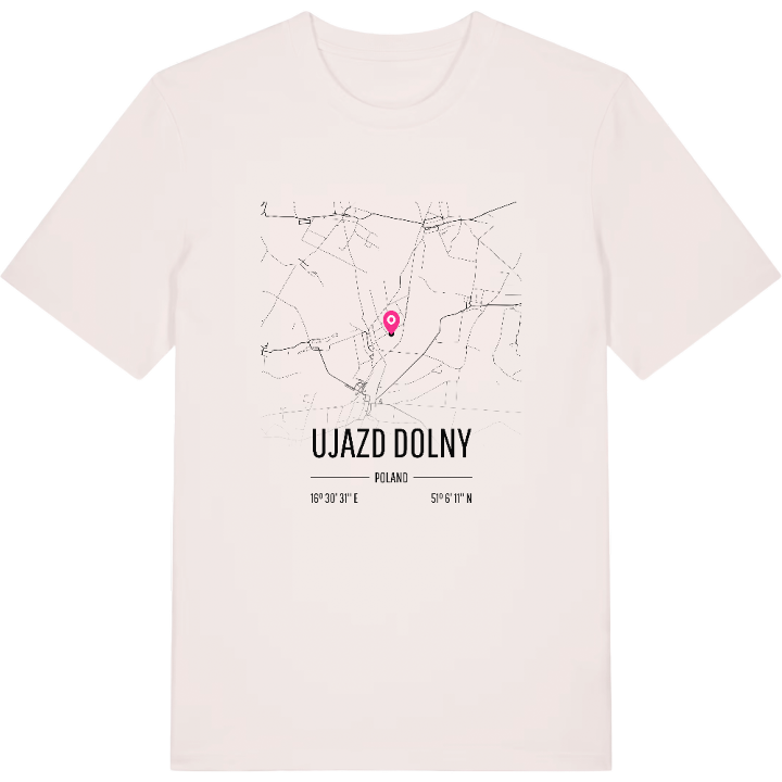 Ujazd Dolny karta t-shirt – t-shirt från PinShirt