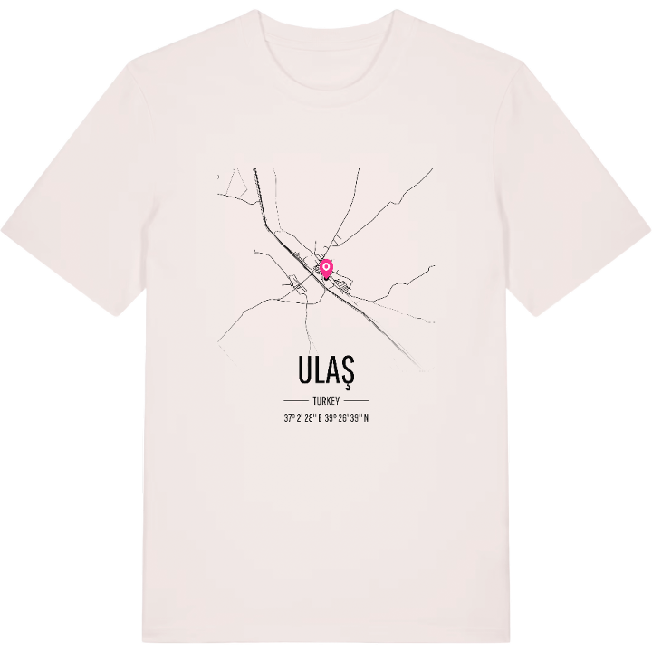 Ulaş karta t-shirt – t-shirt från PinShirt