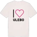 Jag älskar Ulebo t-shirt stort tryck