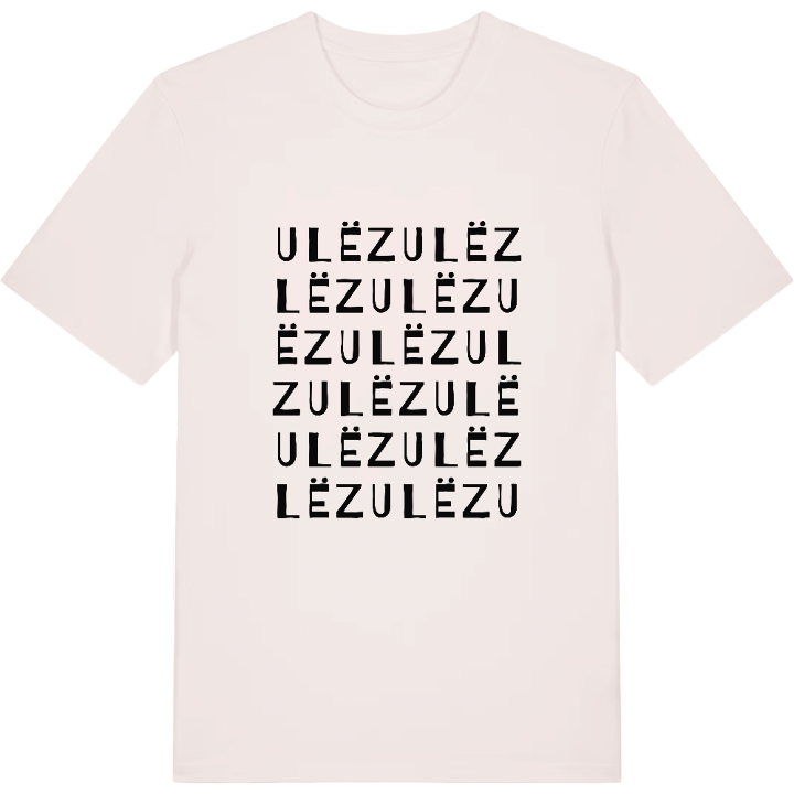 Ulëz ordlek t-shirt – t-shirt från PinShirt