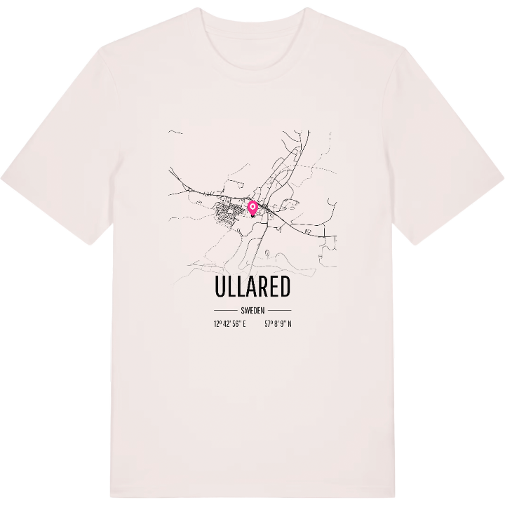 Ullared karta t-shirt – t-shirt från PinShirt