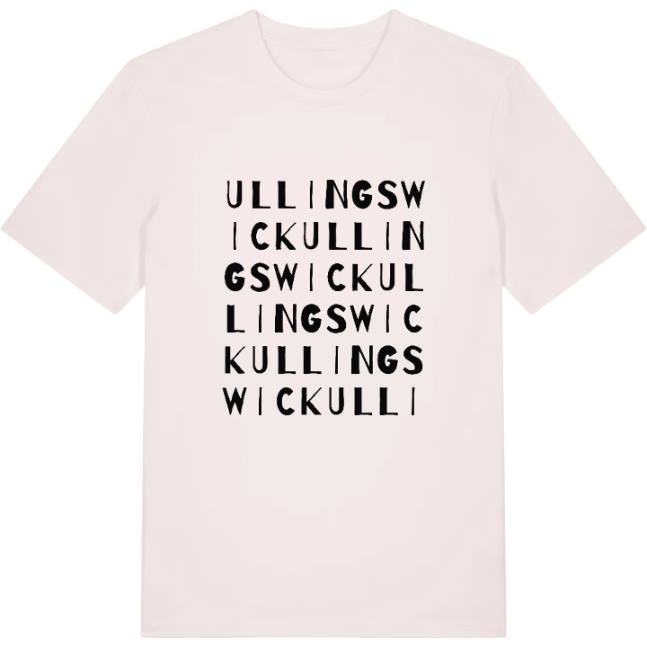Ullingswick ordlek t-shirt – t-shirt från PinShirt