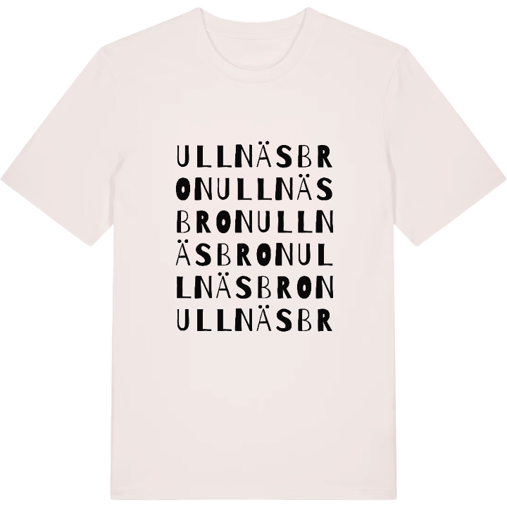 Ullnäsbron ordlek t-shirt – t-shirt från PinShirt