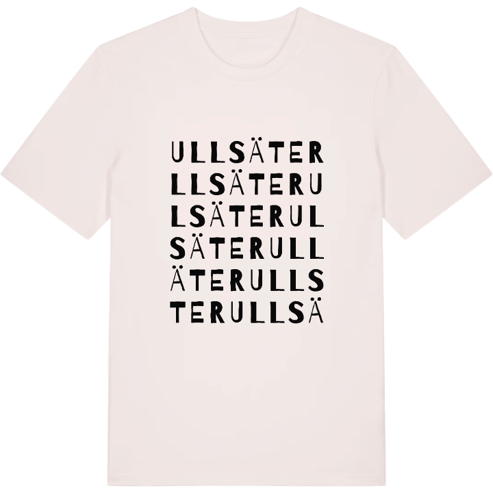 Ullsäter ordlek t-shirt – t-shirt från PinShirt