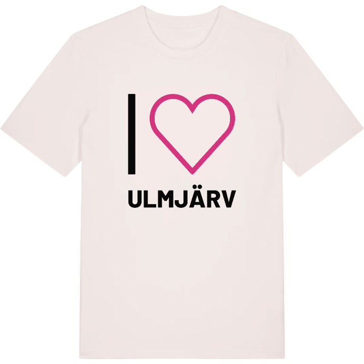 Jag älskar Ulmjärv t-shirt stort tryck – t-shirt från PinShirt