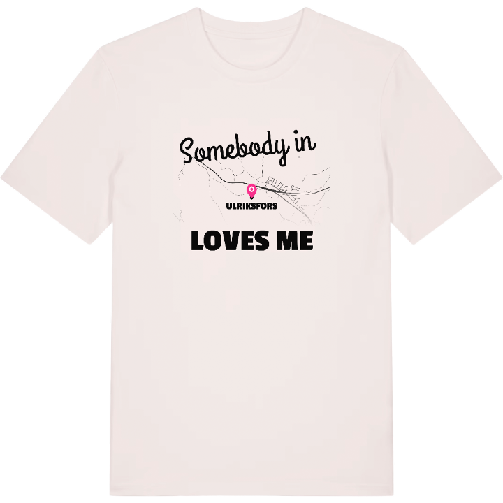 Någon i Ulriksfors älskar mig t-shirt – t-shirt från PinShirt