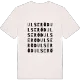 Ulseröd ordlek t-shirt