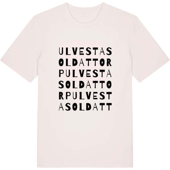 Ulvesta Soldattorp ordlek t-shirt – t-shirt från PinShirt