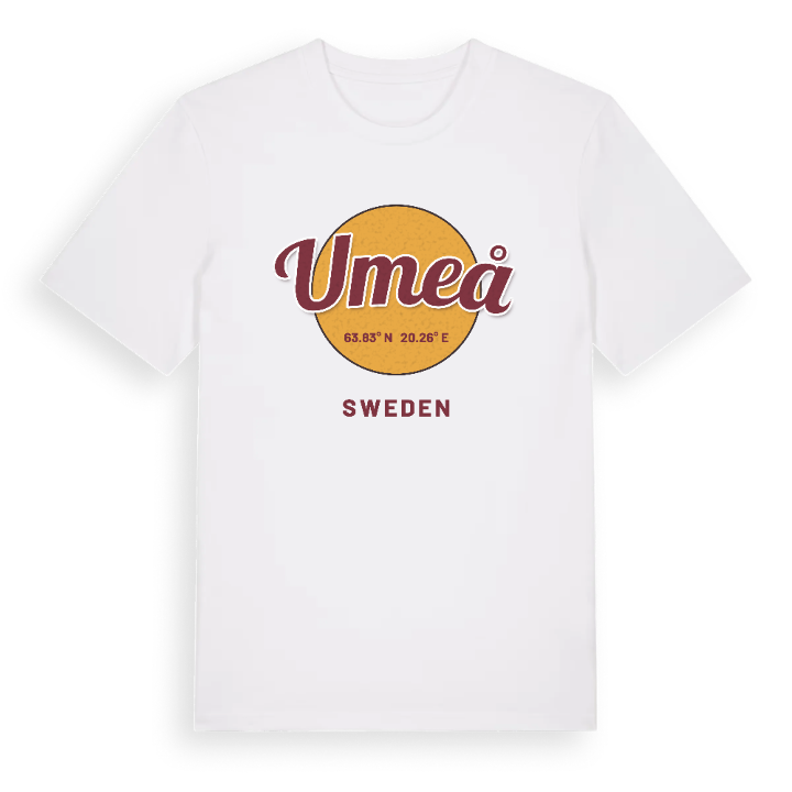 Umeå cirkel t-shirt – t-shirt från PinShirt