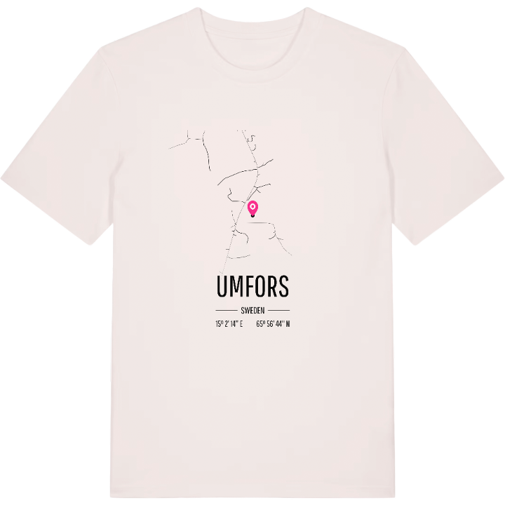 Umfors karta t-shirt – t-shirt från PinShirt