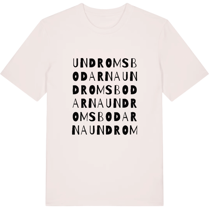 Undromsbodarna ordlek t-shirt – t-shirt från PinShirt