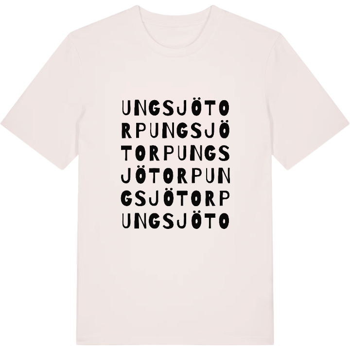 Ungsjötorp ordlek t-shirt – t-shirt från PinShirt