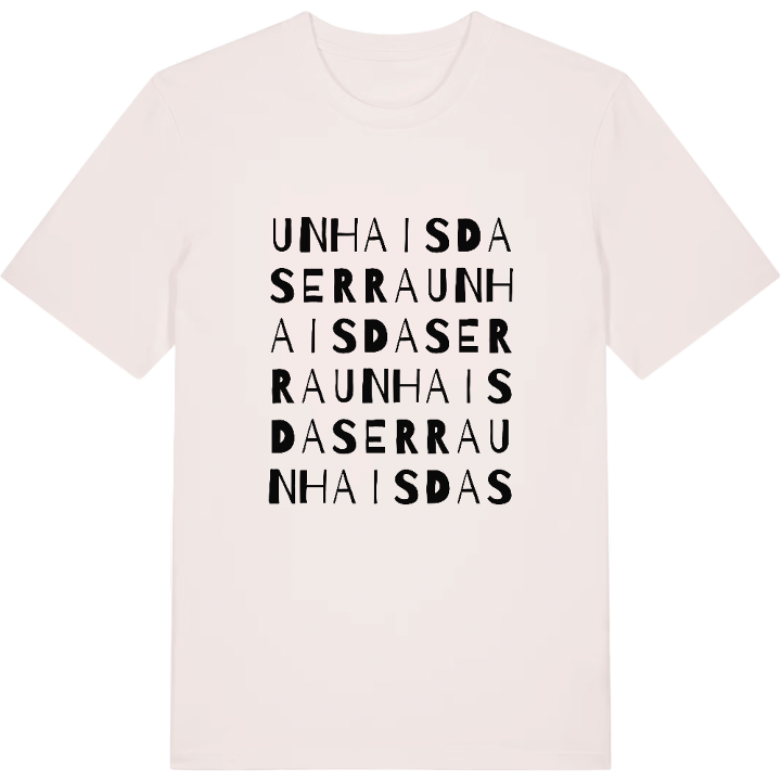 Unhais da Serra ordlek t-shirt – t-shirt från PinShirt