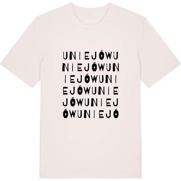 Uniejów ordlek t-shirt – t-shirt från PinShirt