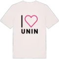 Jag älskar Unin t-shirt stort tryck