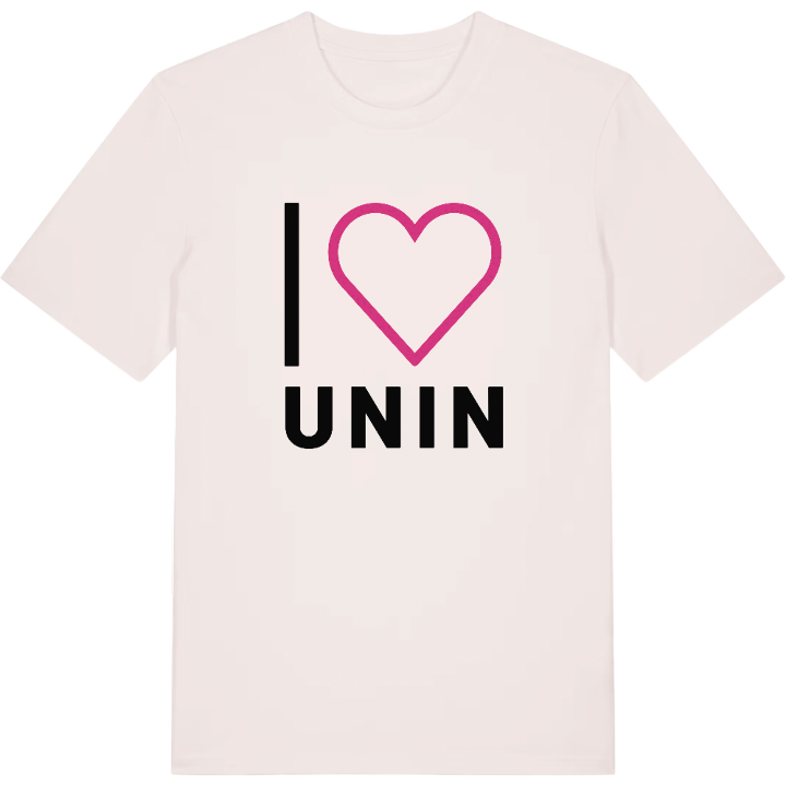Jag älskar Unin t-shirt stort tryck – t-shirt från PinShirt
