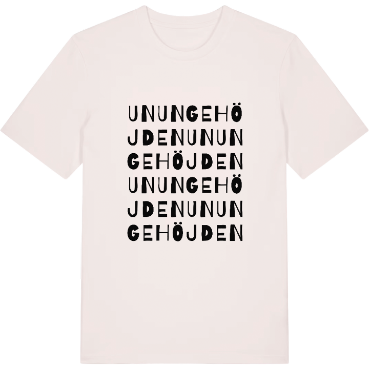 Unungehöjden ordlek t-shirt – t-shirt från PinShirt