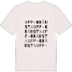 Upp-Gränsta ordlek t-shirt