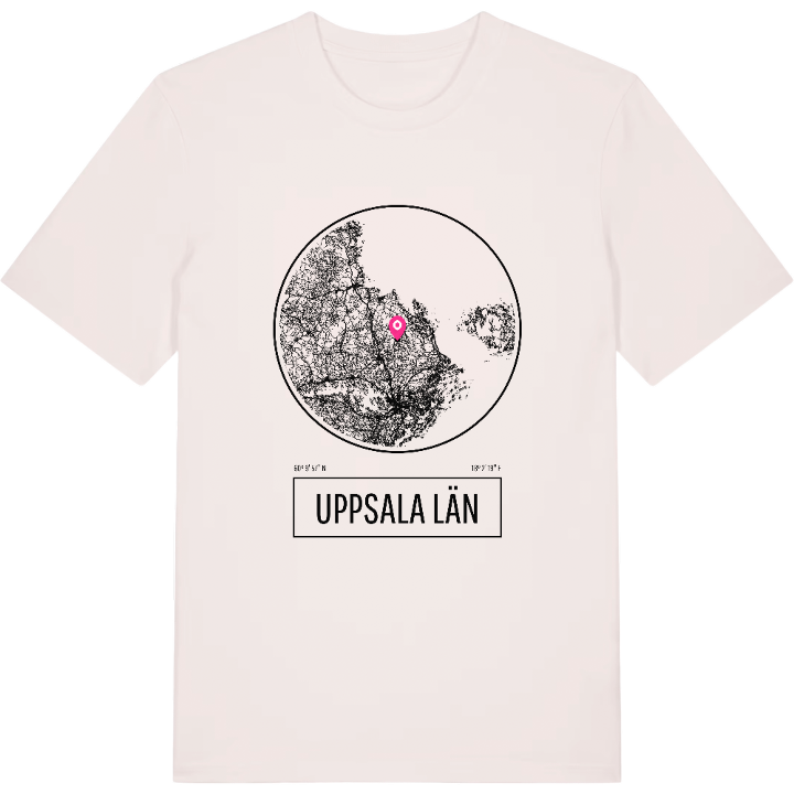 Uppsala län t-shirt – t-shirt från PinShirt