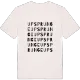 Upsprunge ordlek t-shirt