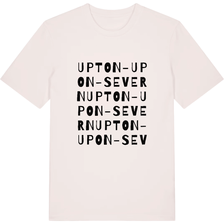 Upton-upon-Severn ordlek t-shirt – t-shirt från PinShirt