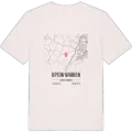 Upton Warren karta t-shirt