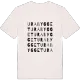 Urabygget ordlek t-shirt