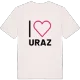 Jag älskar Uraz t-shirt stort tryck