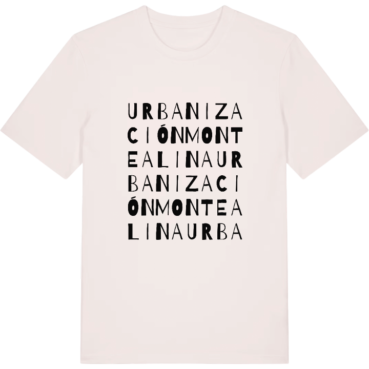 Urbanización Monte Alina ordlek t-shirt – t-shirt från PinShirt