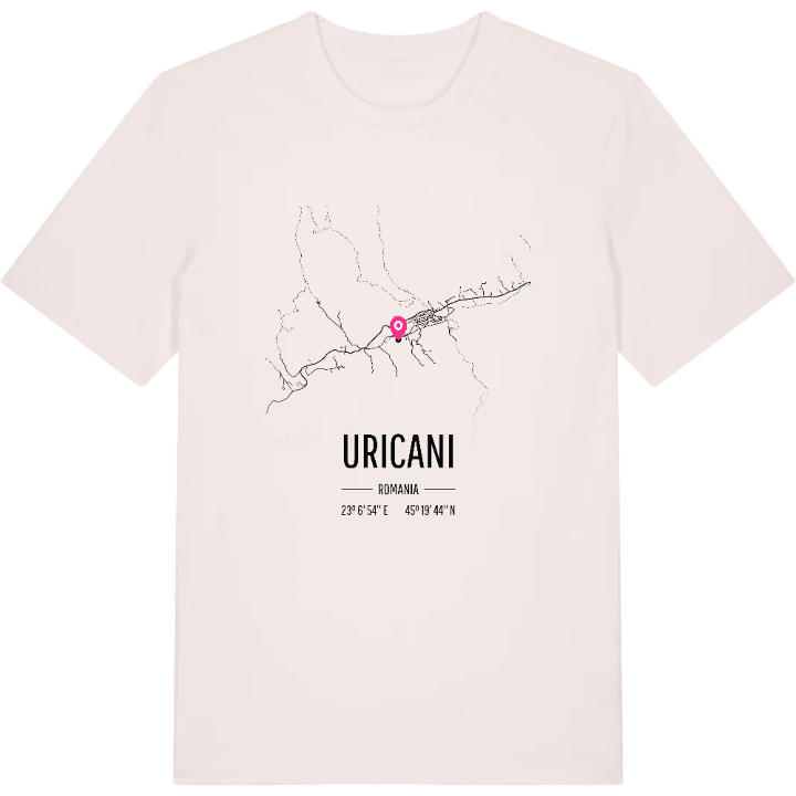 Uricani karta t-shirt – t-shirt från PinShirt