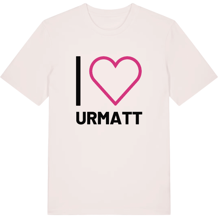 Jag älskar Urmatt t-shirt stort tryck – t-shirt från PinShirt