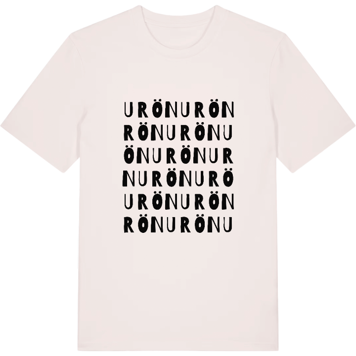 Urön ordlek t-shirt – t-shirt från PinShirt